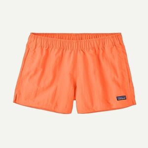 Patagonia Women's Bright Orange Athletic Shorts